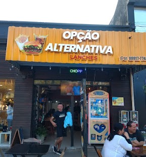Fachada da Opção Alternativa em Venâncio Aires